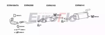 Система выпуска ОГ EuroFlo RNCLI15D 1025A